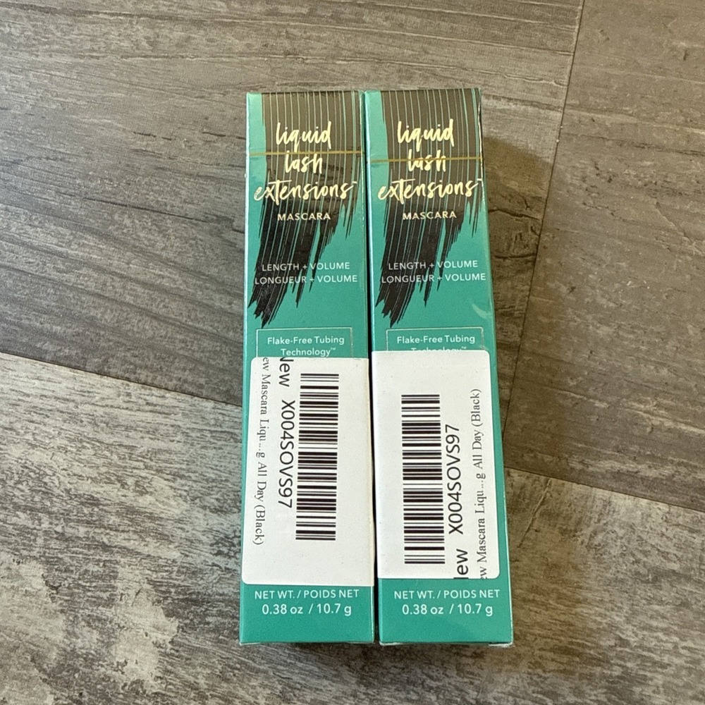 Thrive Liquid Lash Extensions Mascara Brynn Rich Black NEW SEALED (LOT OF 2)